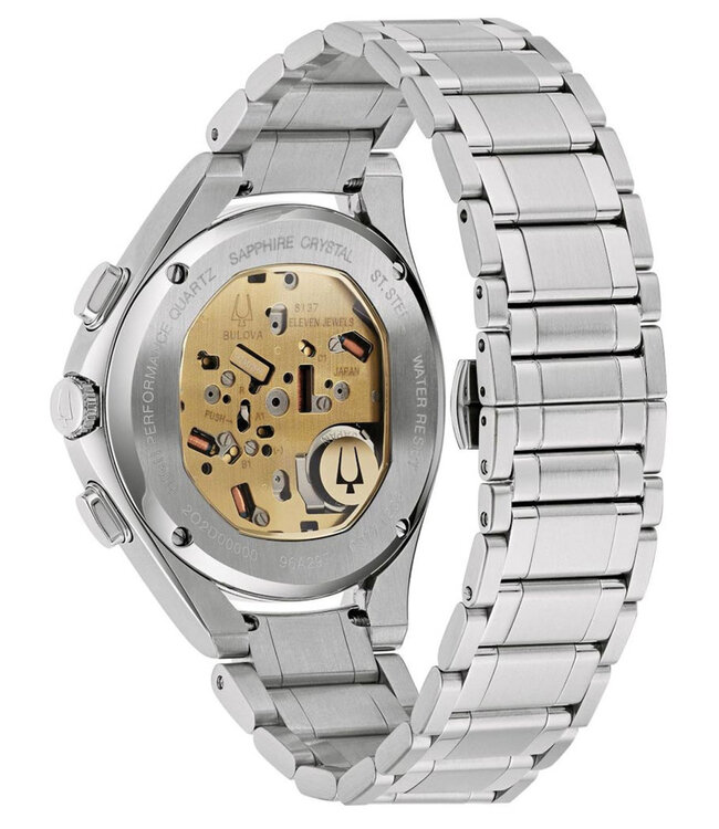 Bulova 96A297 Herrenuhr Chronograph 45 mm