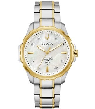 Bulova 98P227 Damenuhr Marine 38 mm