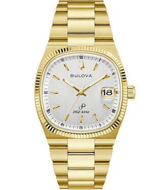 Bulova Super 97B223 Herrenuhr Silber Edelstahl