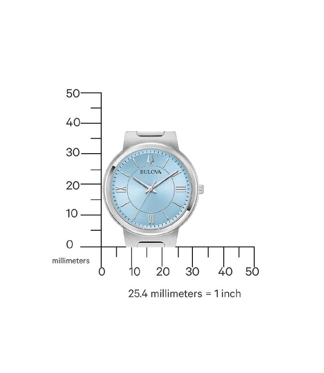 Bulova 96L336 Damenuhr Classic 32 mm