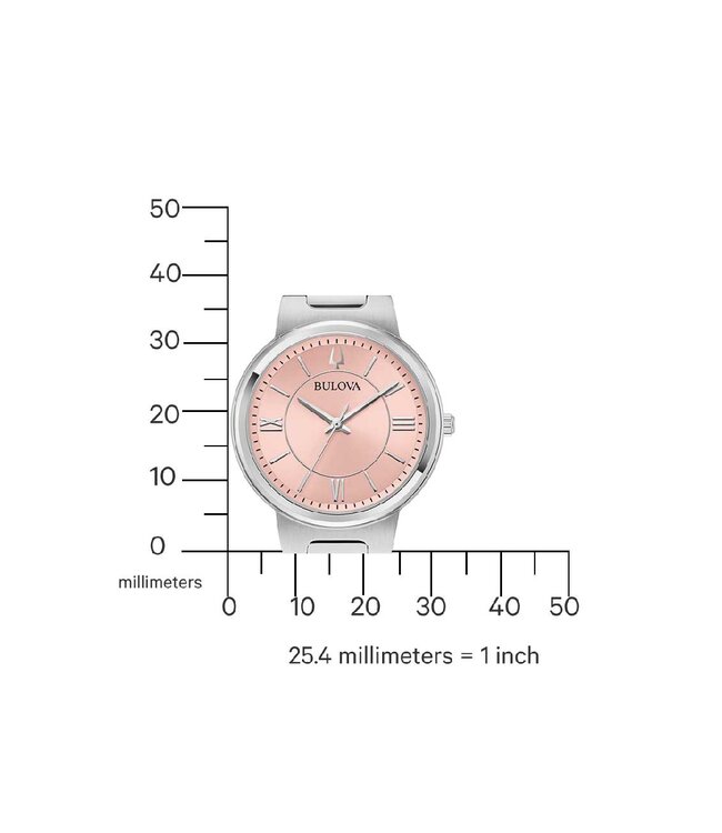 Bulova 96L335 Damenuhr Classic 32 mm