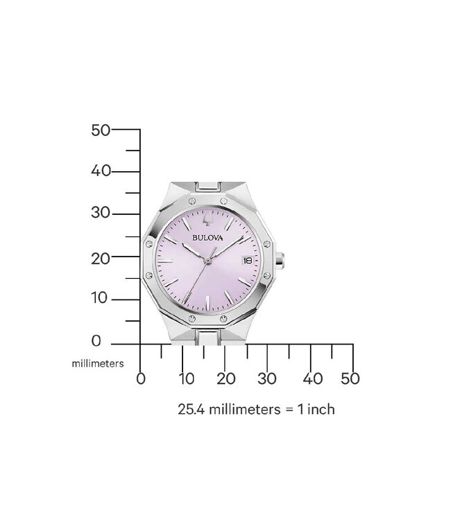 Bulova 96M170 Damenuhr Classic 32 mm