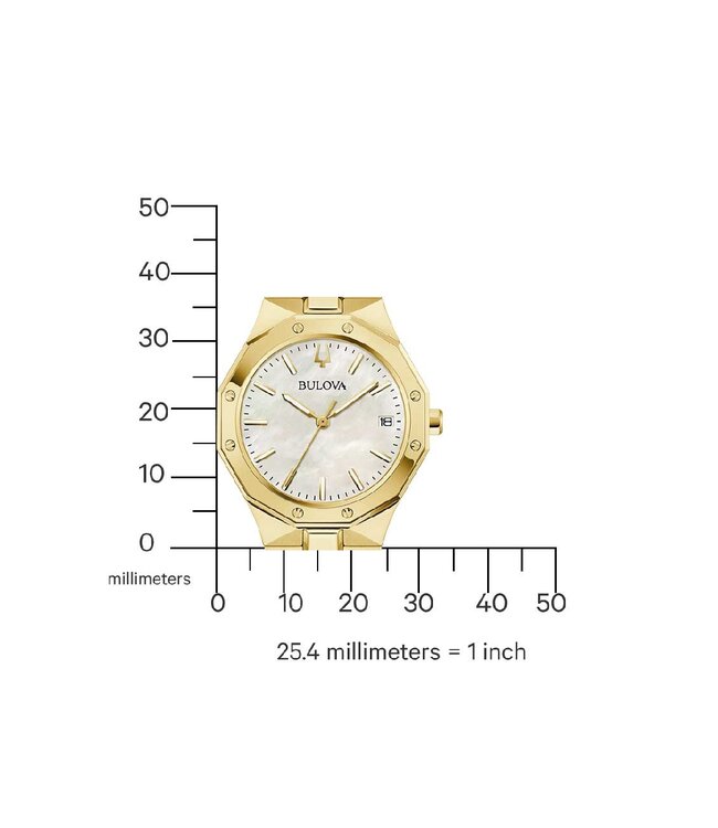 Bulova 97M119 Damenuhr Classic 32 mm