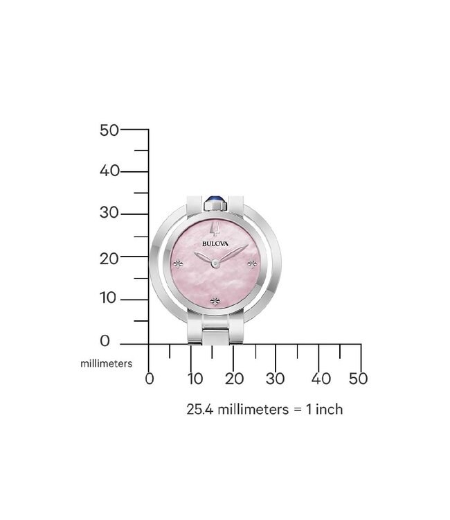 Bulova 96L338 Damenuhr Rubaiyat 30 mm