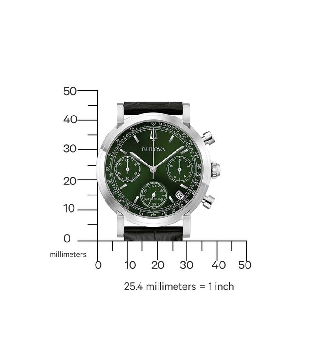 Bulova 96B457 Herrenuhr Classic Chronograph 39 mm