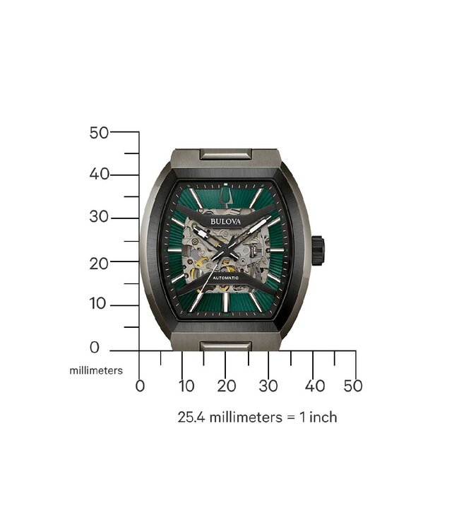 Bulova 98A321 Herrenuhr Maquina 40 mm