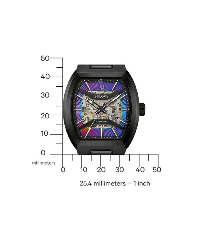 Bulova 98A320 Herrenuhr Maquina 40 mm