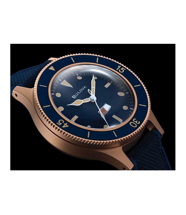 Bulova 98A325 Herrenuhr MIL-SHIPS 41 mm