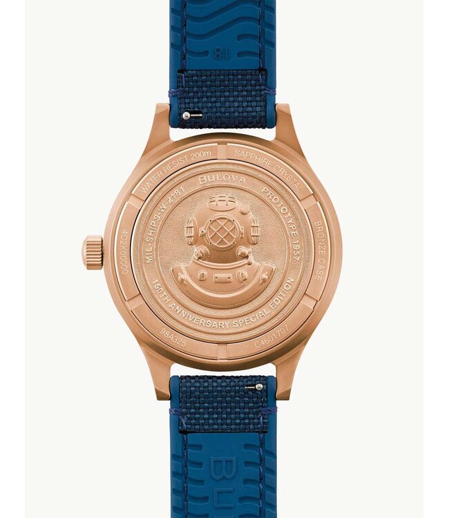 Bulova 98A325 Herrenuhr MIL-SHIPS 41 mm