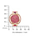 Bulova 97R103 Damenuhr Rubaiyat 30 mm