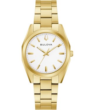 Bulova Surveyor 97L206 Damenuhr Weiss Edelstahl