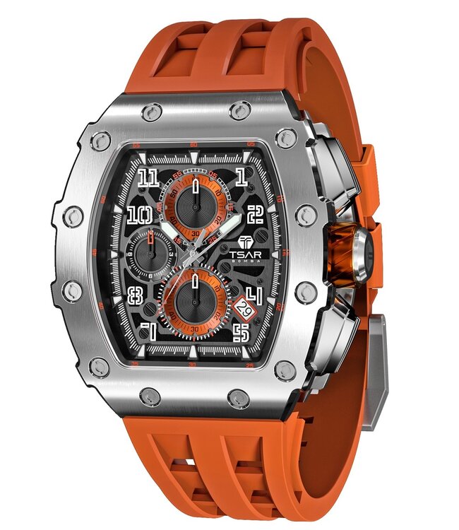 Tsar Bomba TB8204Q-11 Herrenuhr Elemental Chronograph 44 mm