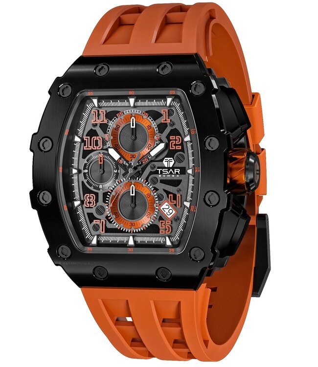 Tsar Bomba TB8204Q-12 Herrenuhr Elemental Chronograph 44 mm