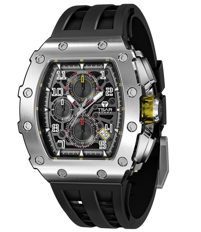 Tsar Bomba TB8204Q-13 Herrenuhr Elemental Chronograph 44 mm