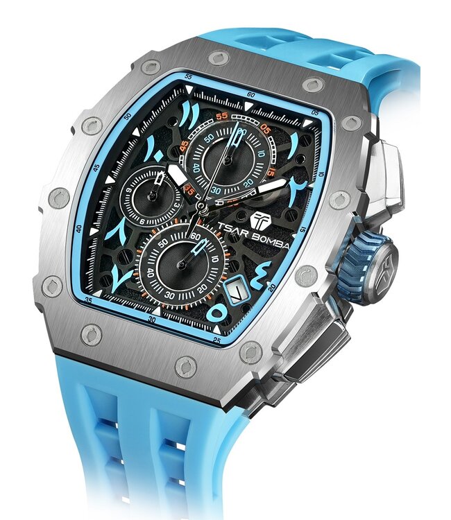 Tsar Bomba TB8204QA-05 Herrenuhr Elemental Chronograph 44 mm