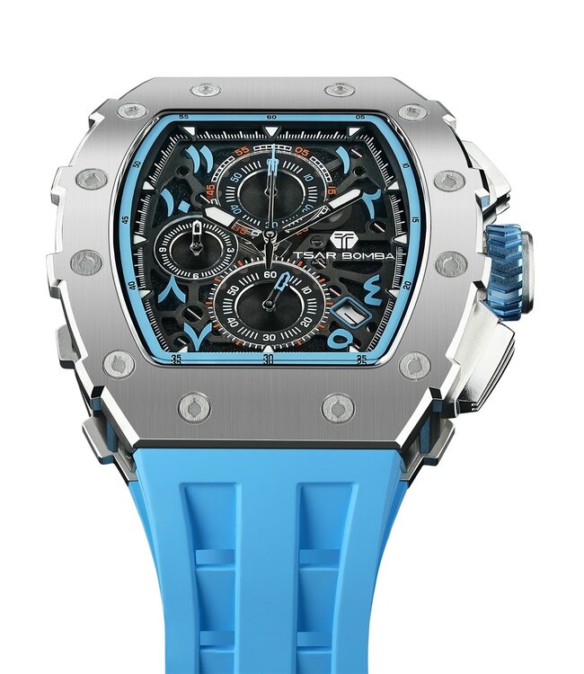 Tsar Bomba TB8204QA-05 Herrenuhr Elemental Chronograph 44 mm