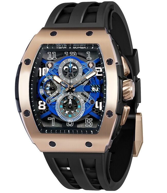 Tsar Bomba TB8211Q-05 Herrenuhr Elemental Chronograph 52 mm