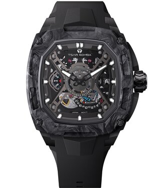 Tsar Bomba TB8605A-04 Herrenuhr Dark 46 mm