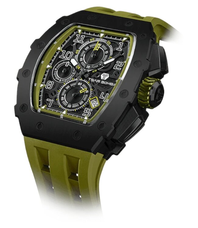 Tsar Bomba TB8204Q-38 Herrenuhr Elemental Chronograph 43 mm