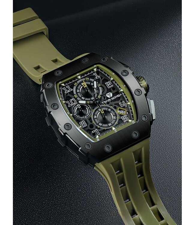 Tsar Bomba TB8204Q-38 Herrenuhr Elemental Chronograph 43 mm