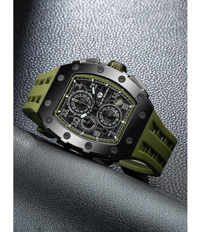 Tsar Bomba TB8204Q-38 Herrenuhr Elemental Chronograph 43 mm