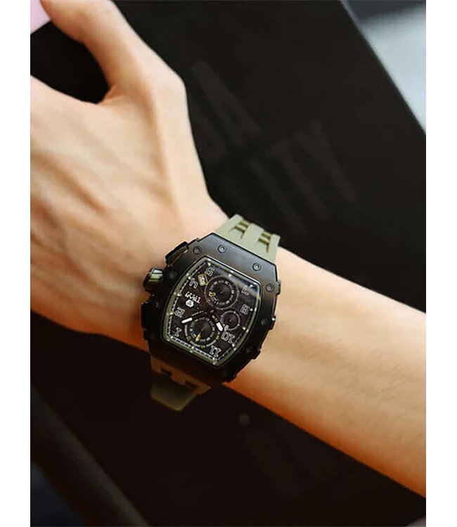 Tsar Bomba TB8204Q-38 Herrenuhr Elemental Chronograph 43 mm
