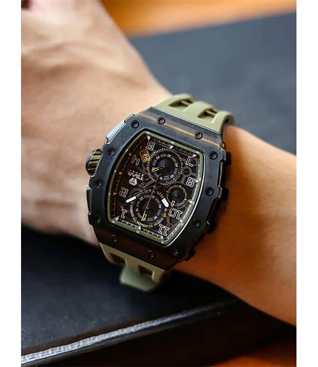 Tsar Bomba TB8204Q-38 Herrenuhr Elemental Chronograph 43 mm