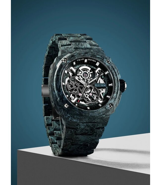 Tsar Bomba TB8401CF-03 Herrenuhr Electron 43 mm