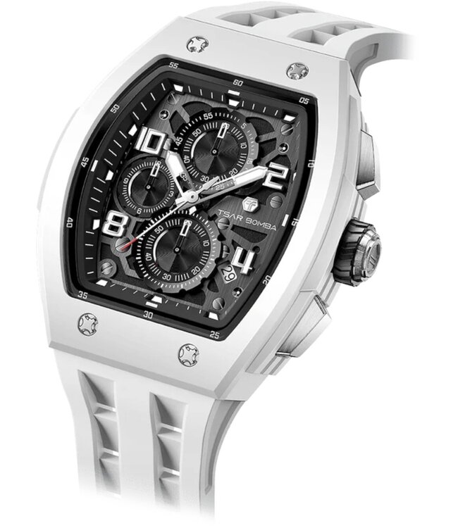 Tsar Bomba TB8224B-01 Herrenuhr Elemental Chronograph 45 mm