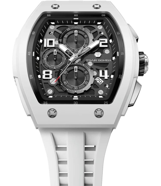 Tsar Bomba TB8224B-01 Herrenuhr Elemental Chronograph 45 mm