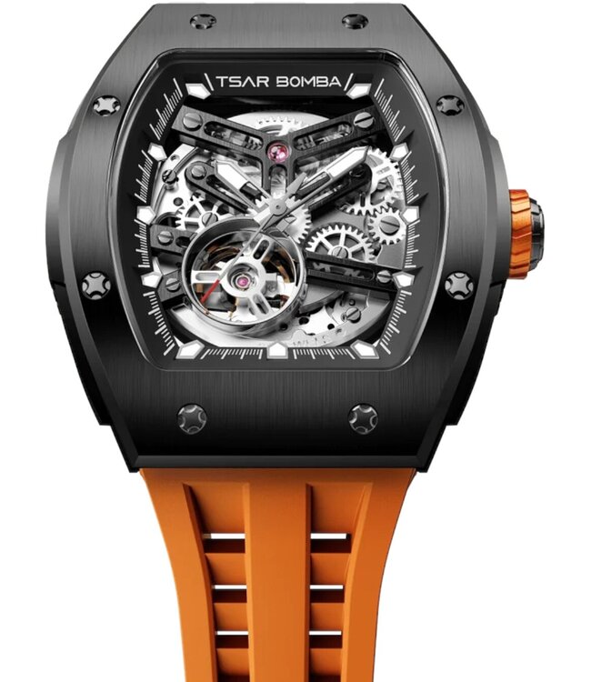 Tsar Bomba TB8228A-02 Herrenuhr Elemental 45 mm