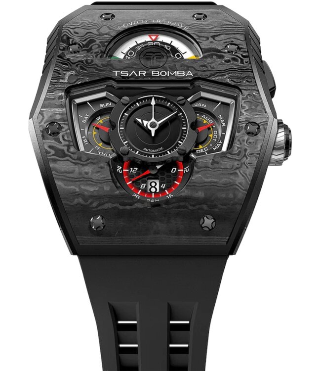 Tsar Bomba TB8229CF-01 Herrenuhr Parallax 43 mm