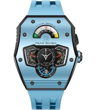 Tsar Bomba TB8229C-02 Herrenuhr Parallax 43 mm
