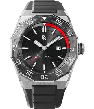 Paul Rich PR-45210 Herrenuhr Aquacarbon 42 mm