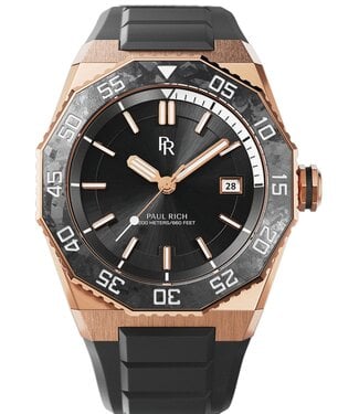 Paul Rich PR-45263 Herrenuhr Aquacarbon 42 mm