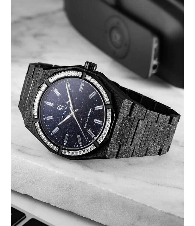 Paul Rich PR-46704 Herrenuhr Moissanite 43 mm