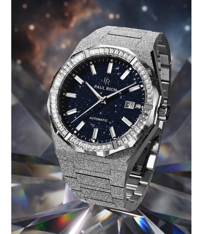 Paul Rich PR-46706 Herrenuhr Moissanite 43 mm
