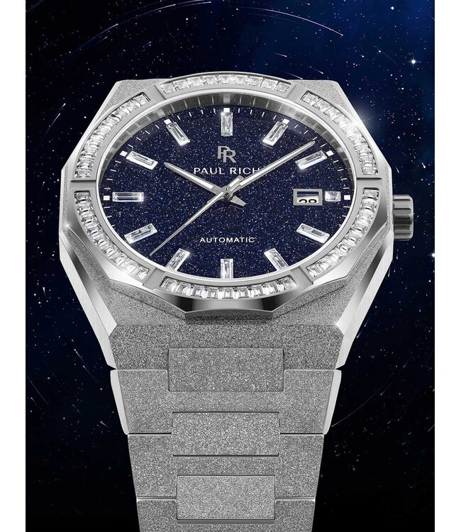 Paul Rich PR-46706 Herrenuhr Moissanite 43 mm