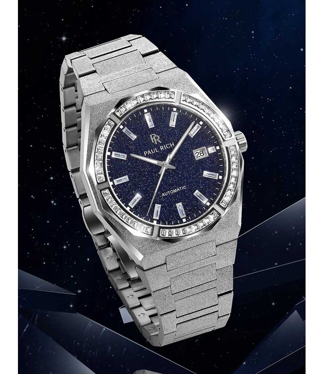 Paul Rich PR-46706 Herrenuhr Moissanite 43 mm