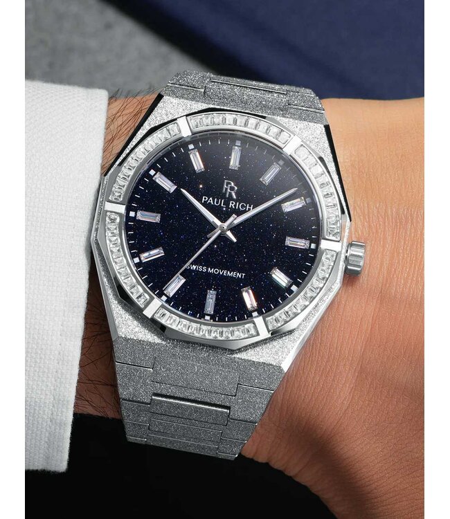 Paul Rich PR-46706 Herrenuhr Moissanite 43 mm