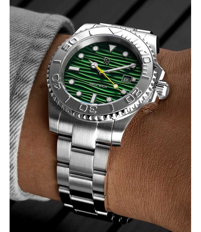 Paul Rich PR-46707 Herrenuhr Crystal 40 mm