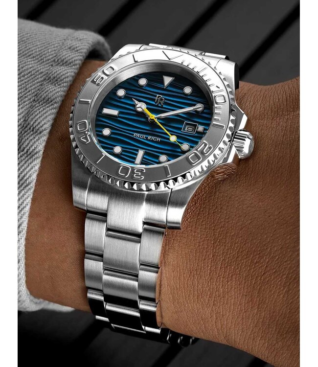 Paul Rich PR-46708 Herrenuhr Crystal 40 mm