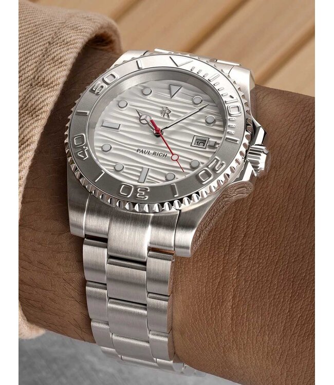 Paul Rich PR-46709 Herrenuhr Crystal 40 mm