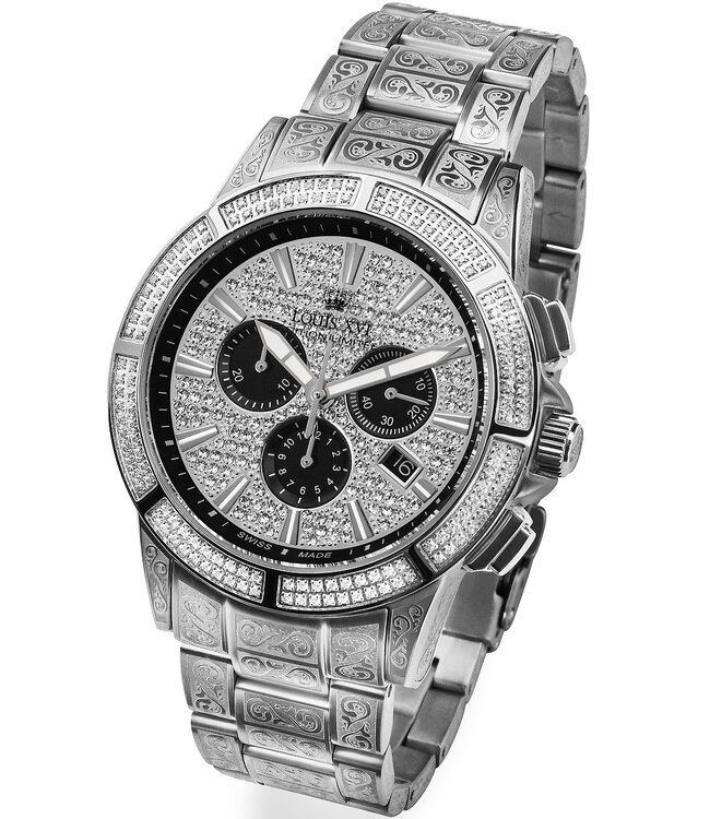 Louis XVI LXVI1127 Herrenuhr Majeste Chronograph 43 mm