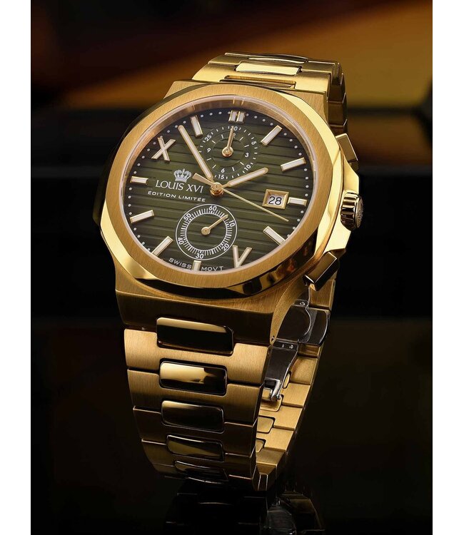 Louis XVI LXVI1651 Herrenuhr Renaissance Chronograph 40 mm