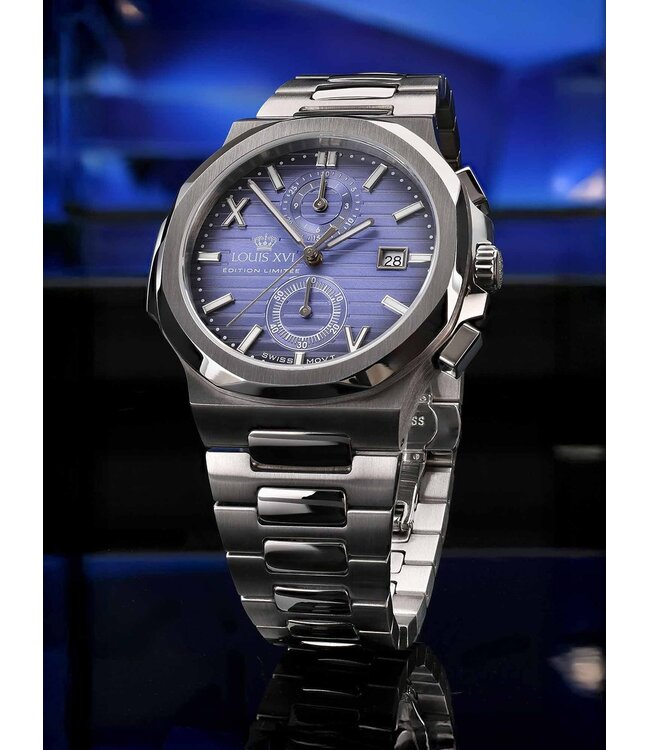 Louis XVI LXVI1671 Herrenuhr Renaissance Chronograph 40 mm