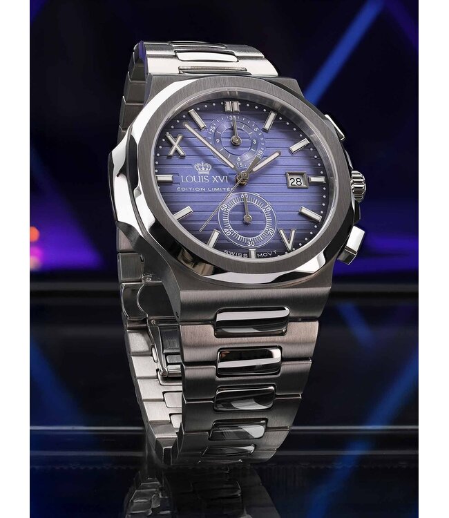 Louis XVI LXVI1671 Herrenuhr Renaissance Chronograph 40 mm