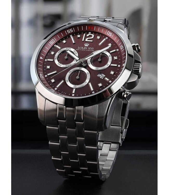 Louis XVI LXVI3522 Herrenuhr Athos Chronograph 48 mm