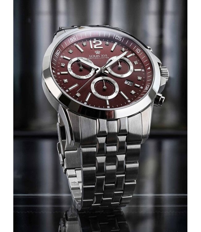 Louis XVI LXVI3522 Herrenuhr Athos Chronograph 48 mm