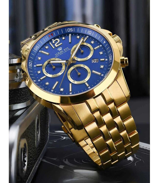 Louis XVI LXVI3501 Herrenuhr Athos Chronograph 48 mm
